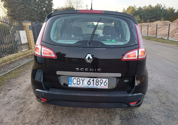 Renault Scenic cena 12900 przebieg: 280000, rok produkcji 2011 z Wągrowiec małe 137